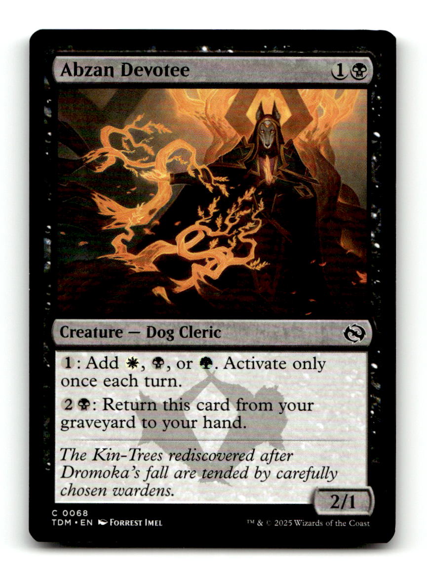 Abzan Devotee [TDM - 68] NM