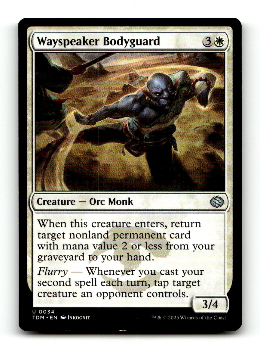 Wayspeaker Bodyguard [TDM - 34] NM