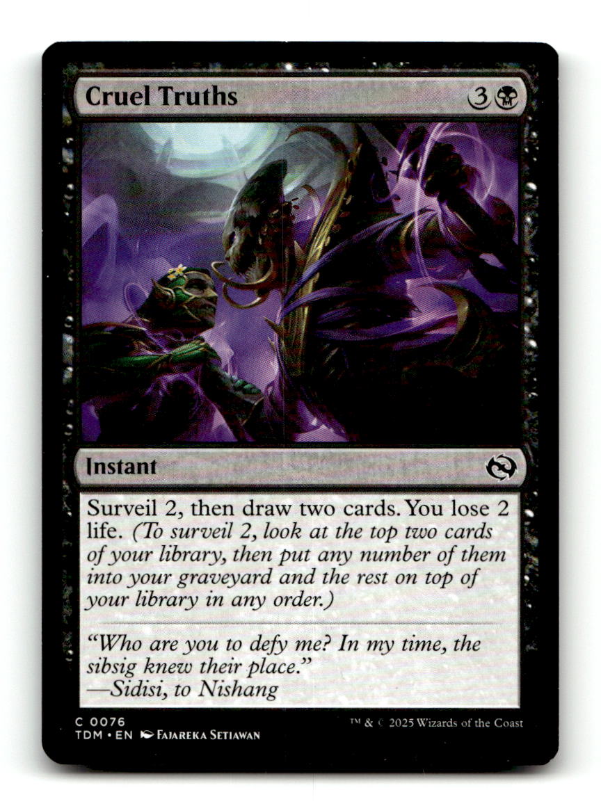 Cruel Truths [TDM - 76] NM