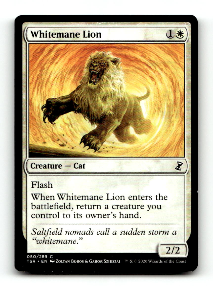Whitemane Lion [TSR - 50] NM