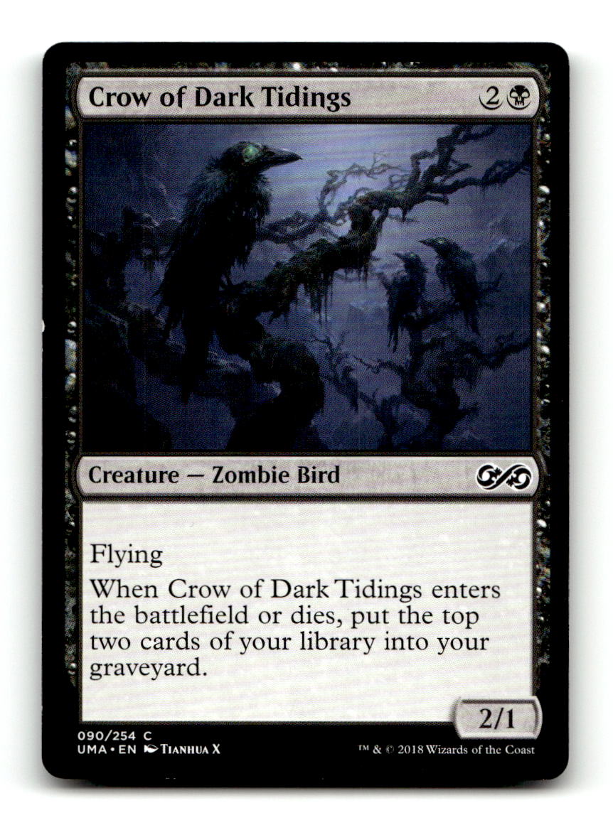 Crow of Dark Tidings [UMA - 90] NM