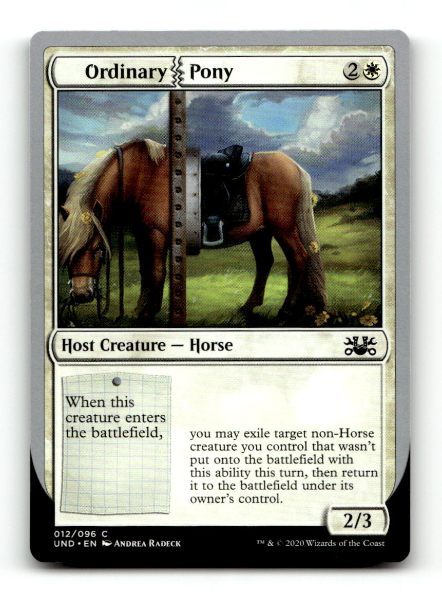 Ordinary Pony [UND - 12] NM