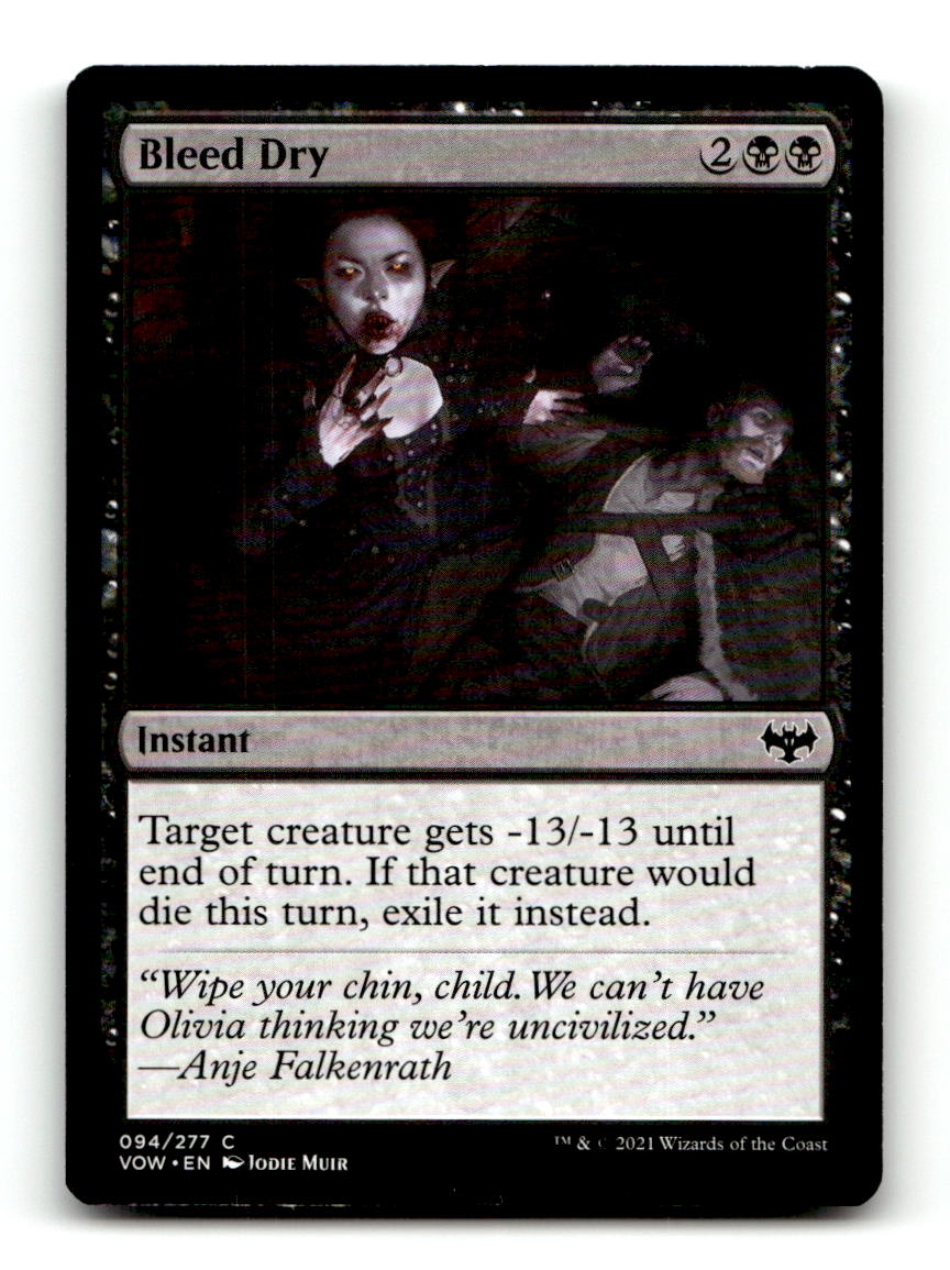 Bleed Dry [VOW - 94] NM