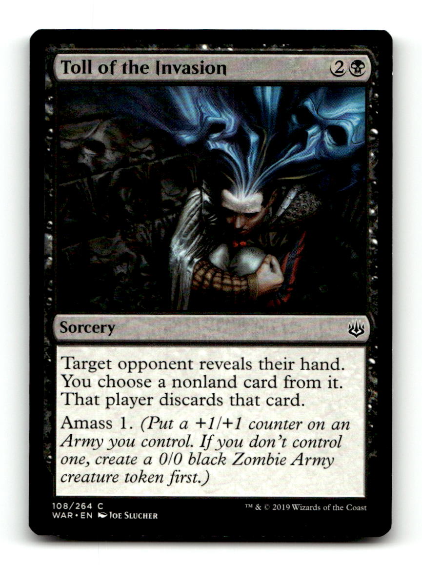 Toll of the Invasion [WAR - 108] NM