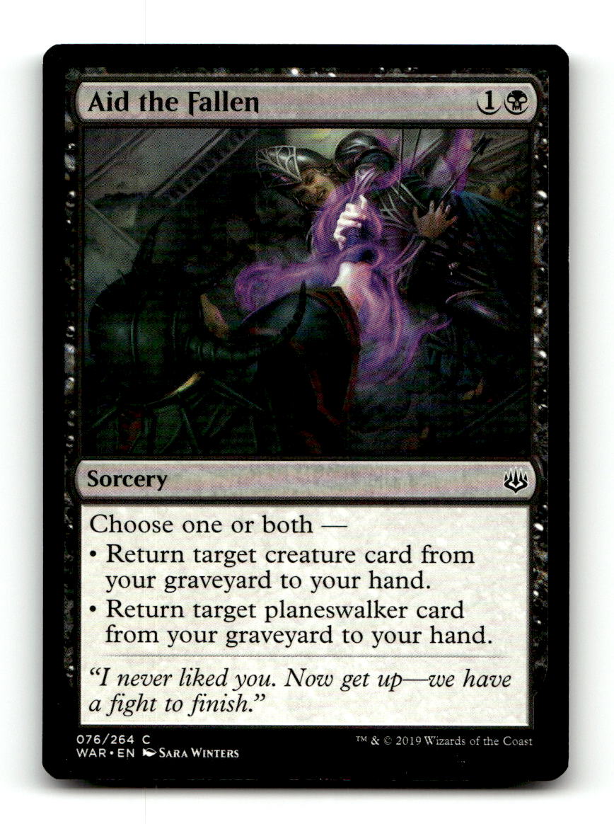 Aid the Fallen [WAR - 76] NM