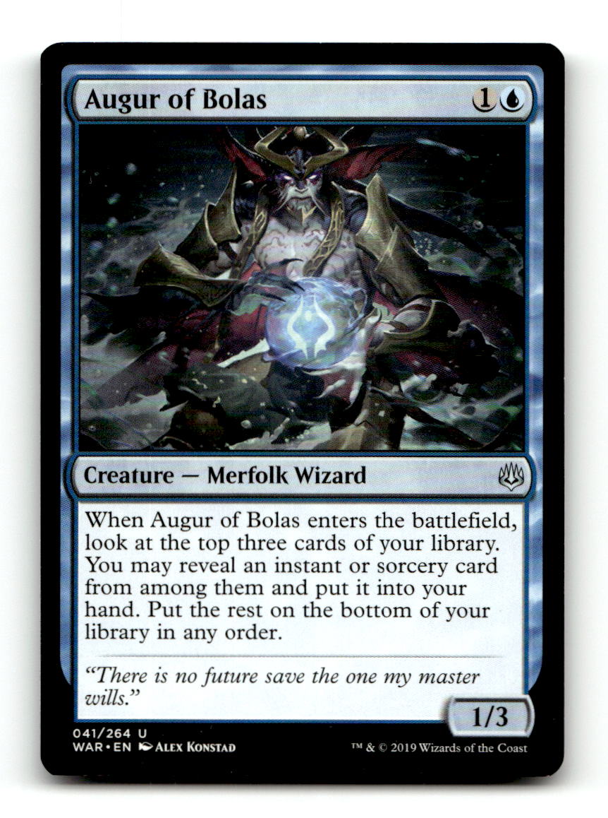 Augur of Bolas [WAR - 41] NM