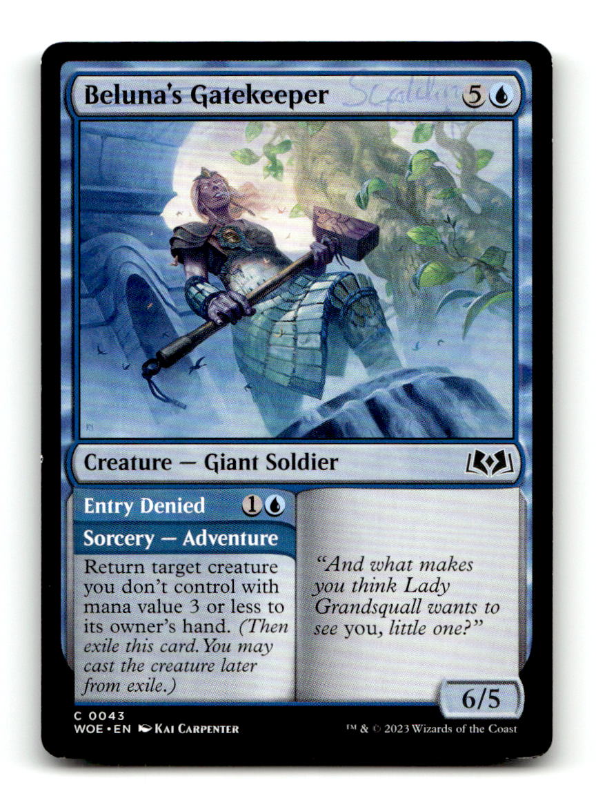 Beluna's Gatekeeper [WOE - 43] NM