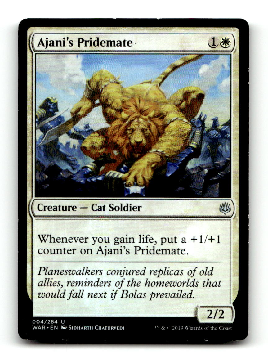Ajani's Pridemate [WAR - 4] NM