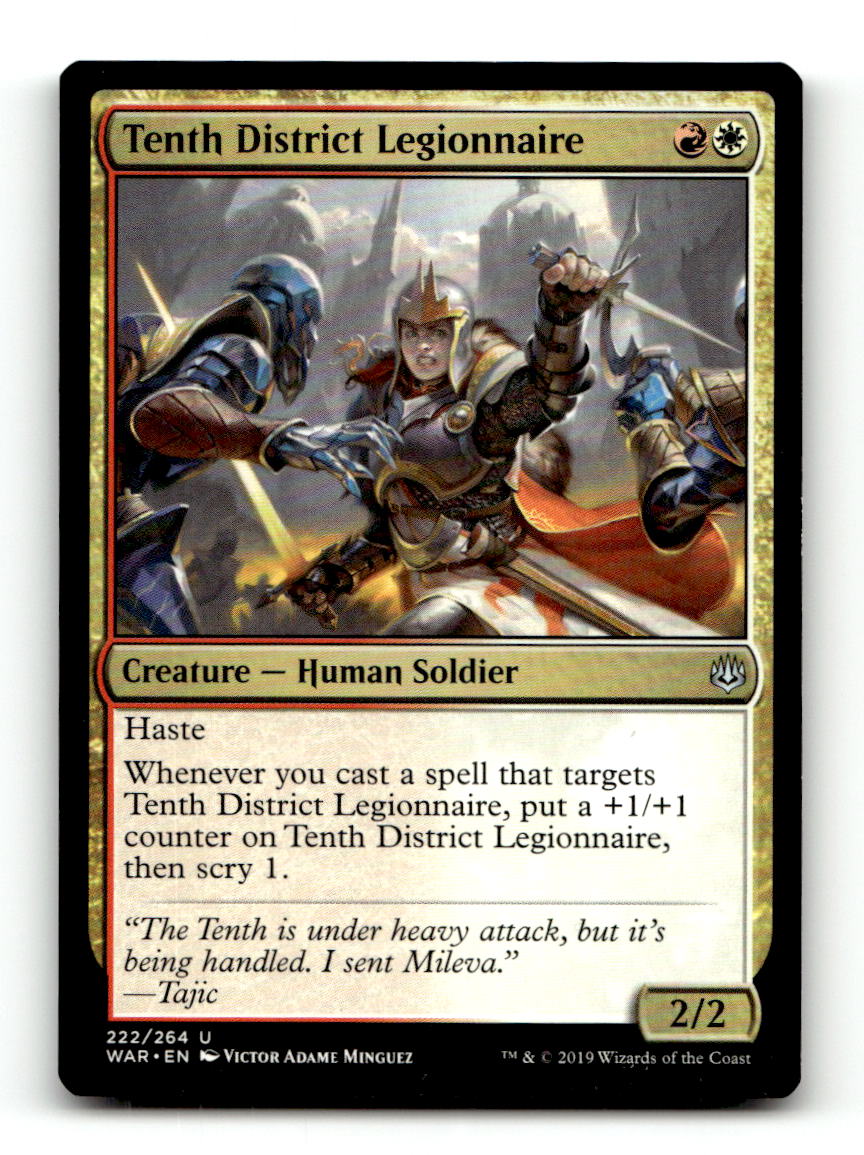 Tenth District Legionnaire [WAR - 222] NM