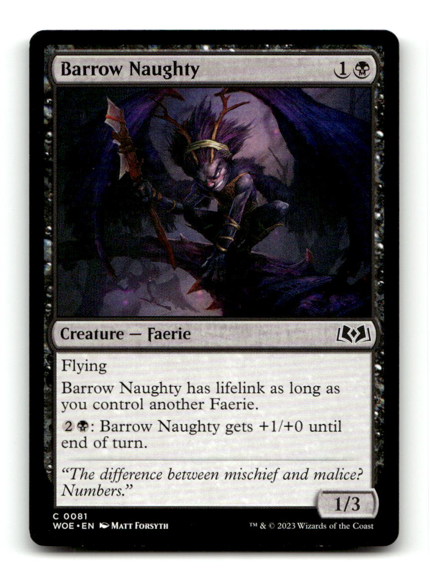 Barrow Naughty [WOE - 81] NM