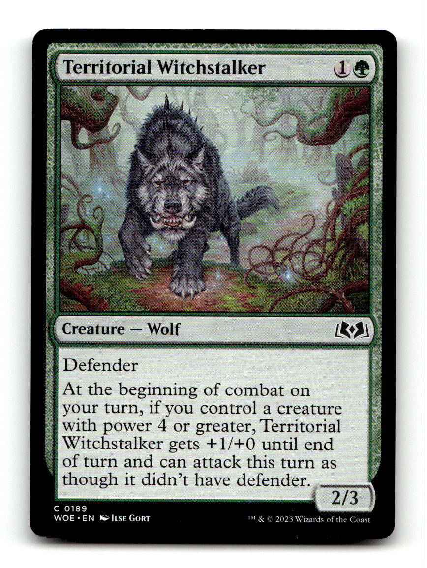 Territorial Witchstalker [WOE - 189] NM