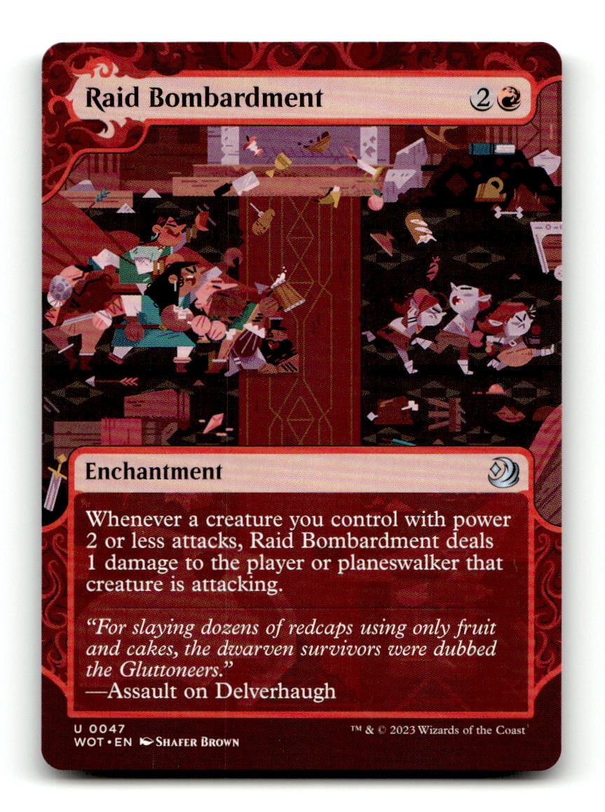 Raid Bombardment [WOT - 47] NM
