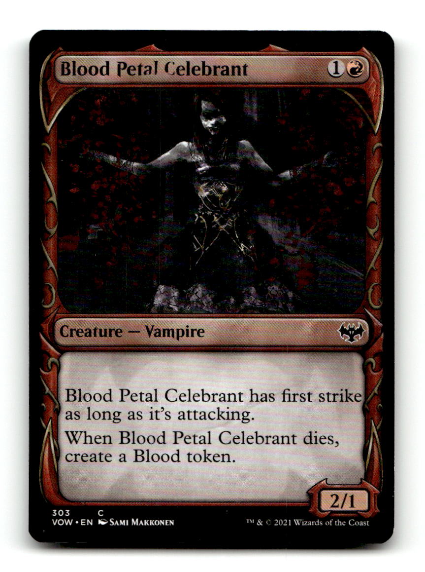 Blood Petal Celebrant (Showcase) [VOW - 303] NM