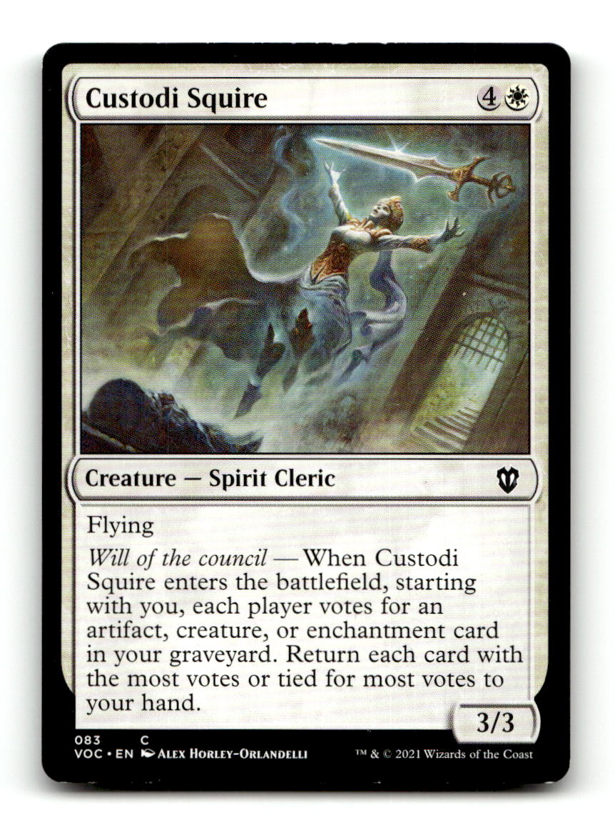 Custodi Squire [VOC - 83] NM