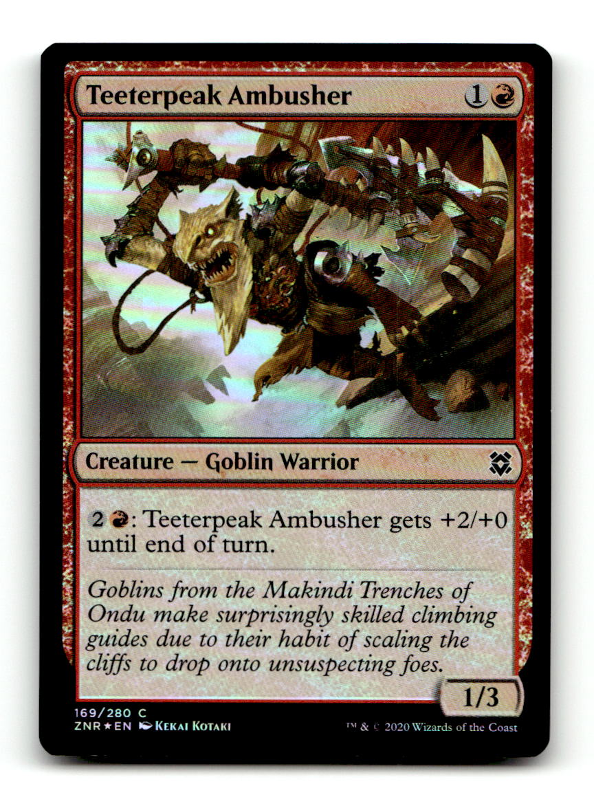 Teeterpeak Ambusher [ZNR - 169] NM
