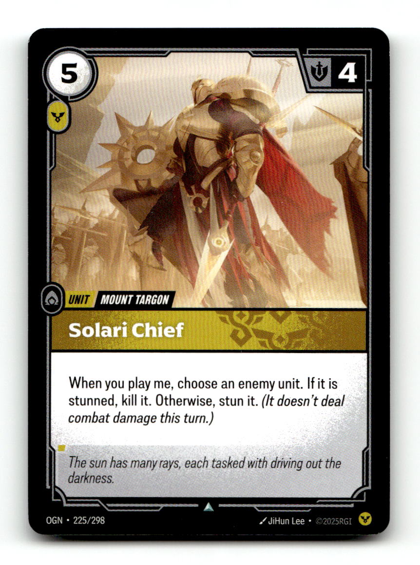 Solari Chief [OGN - 225/298] NM