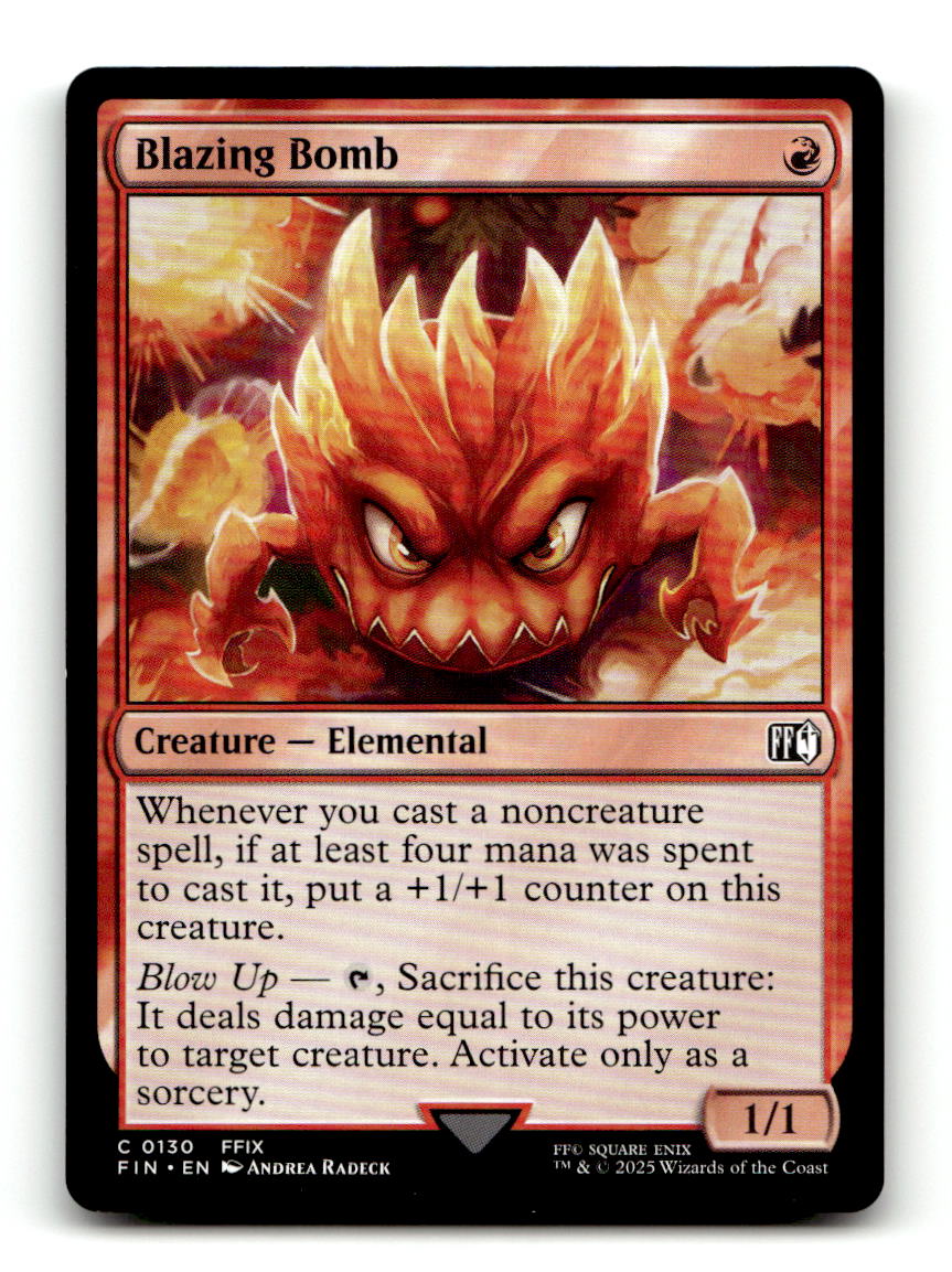 Blazing Bomb [FIN - 130] NM
