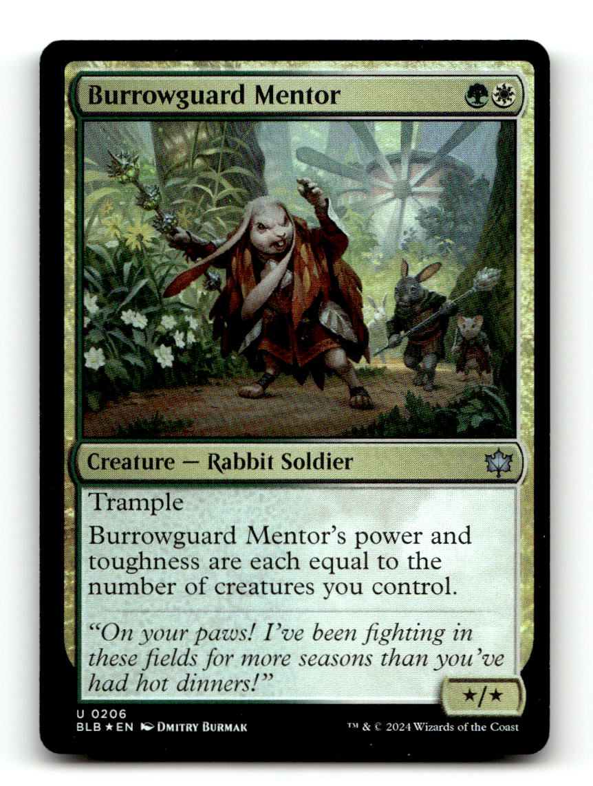 Burrowguard Mentor [BLB - 206] NM