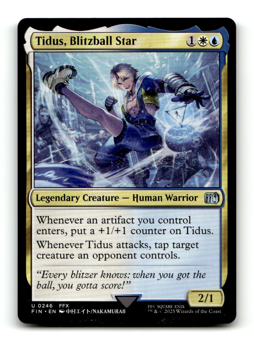 Tidus, Blitzball Star [FIN - 246] NM