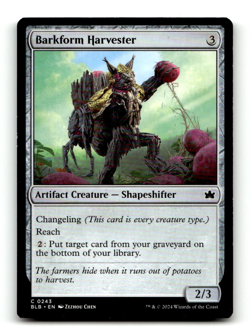 Barkform Harvester [BLB - 243] NM