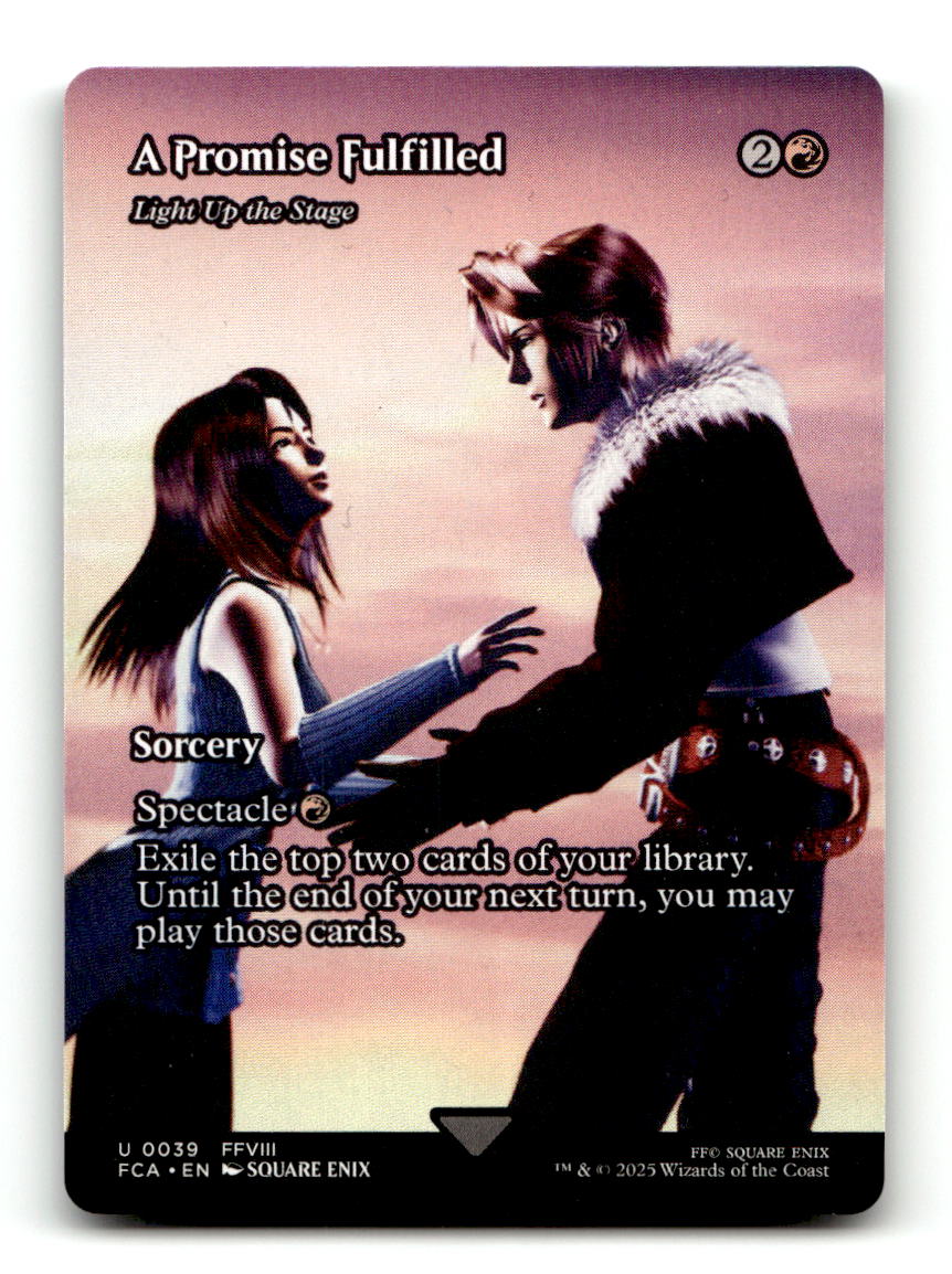 A Promise Fulfilled - Light Up the Stage (Showcase) [FCA - 39] NM