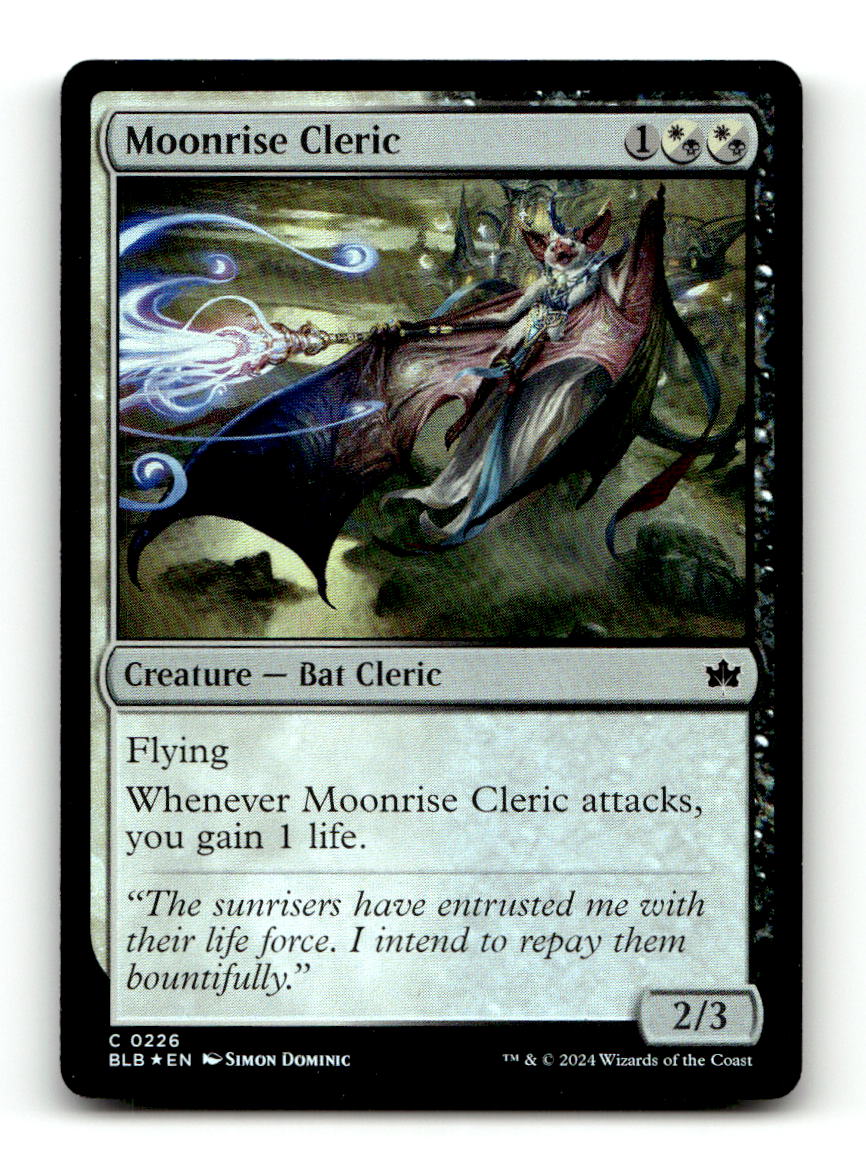 Moonrise Cleric [BLB - 226] NM