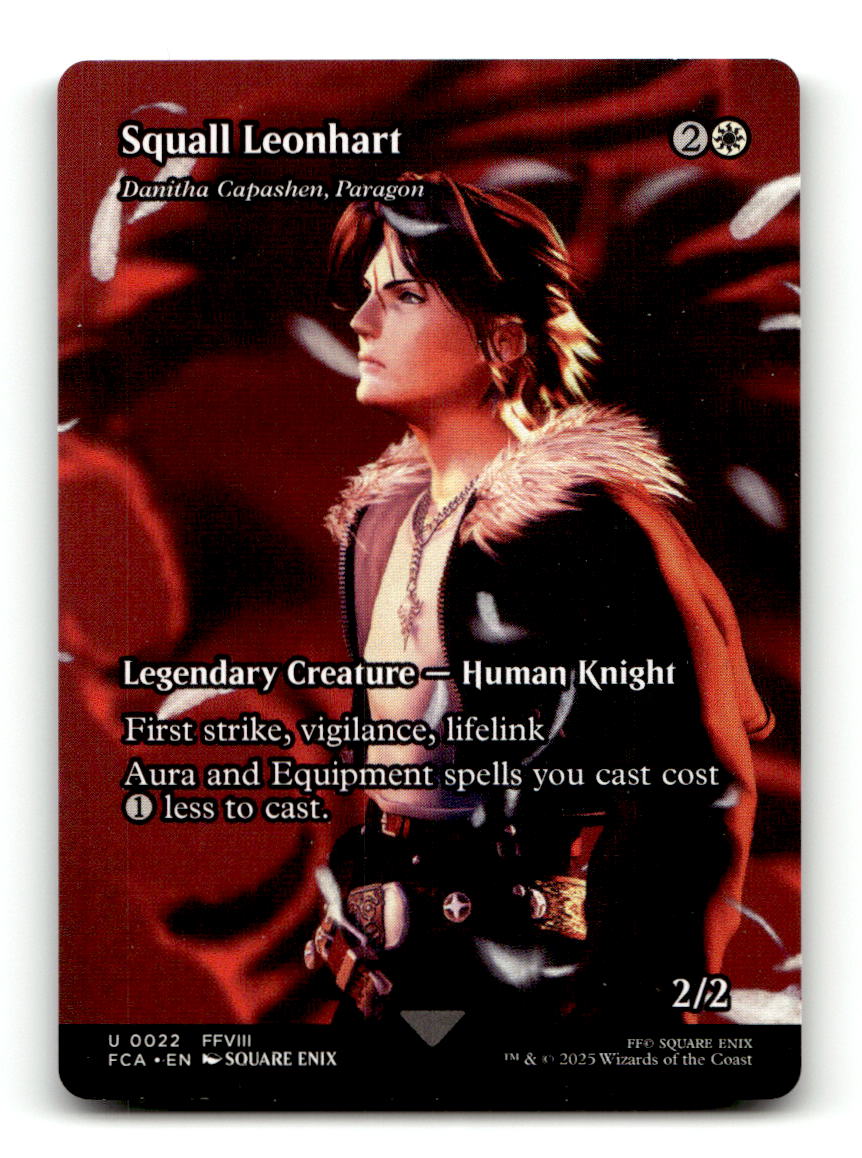 Squall Leonhart - Danitha Capashen, Paragon (Showcase) [FCA - 22] NM