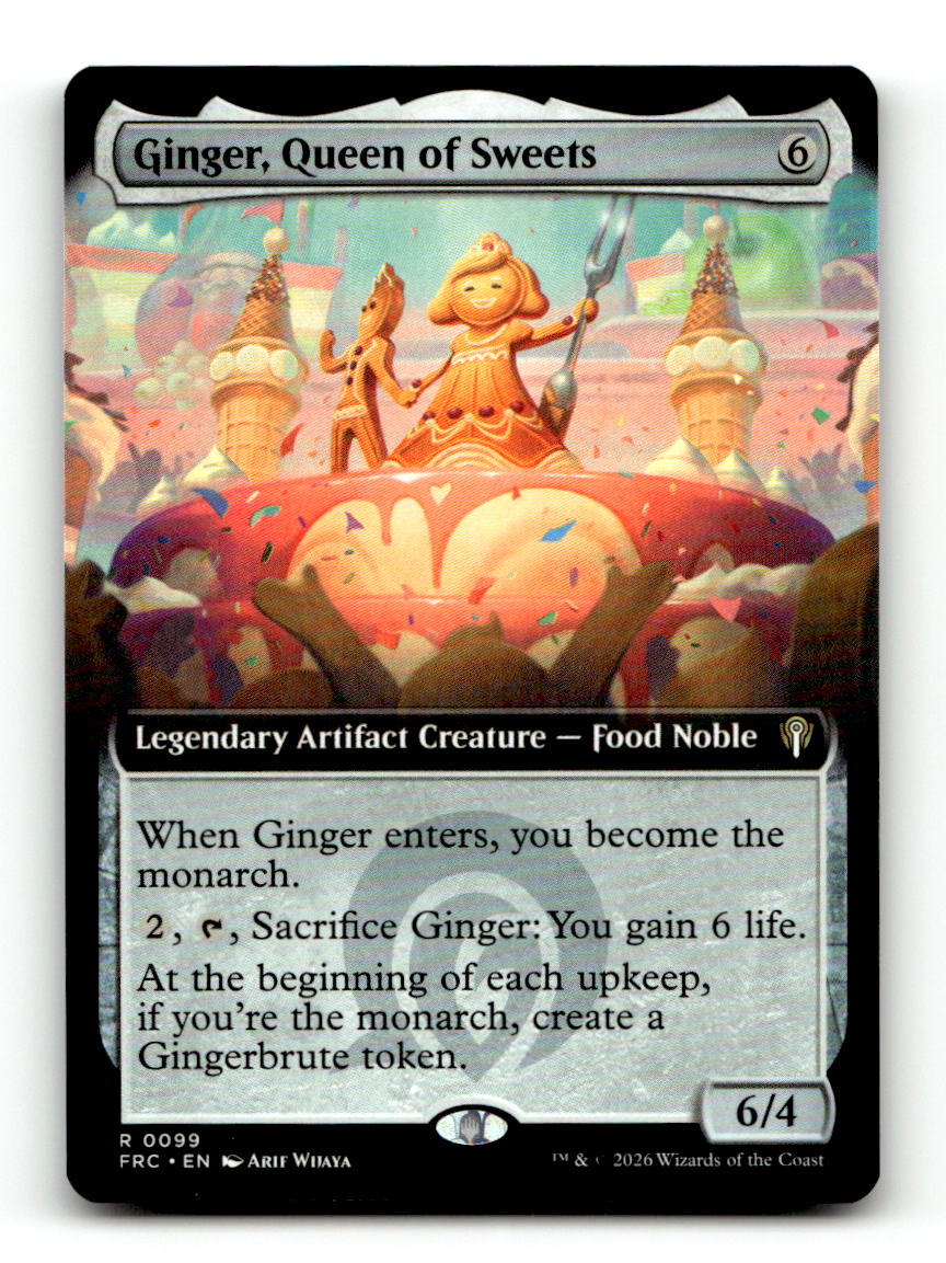 Ginger, Queen of Sweets (Extended Art) [FRC - 99] NM